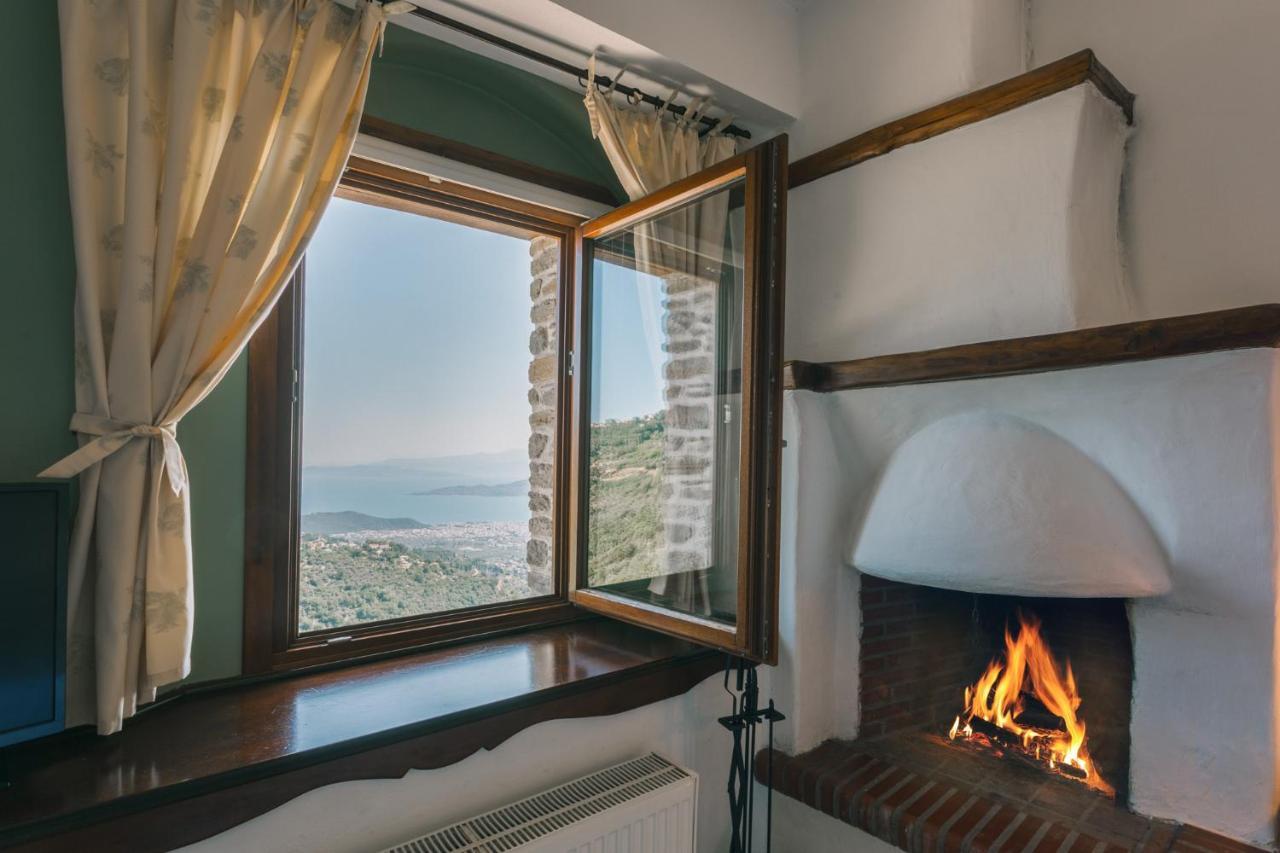 Archontiko Anemos Hotel Makrinítsa Buitenkant foto
