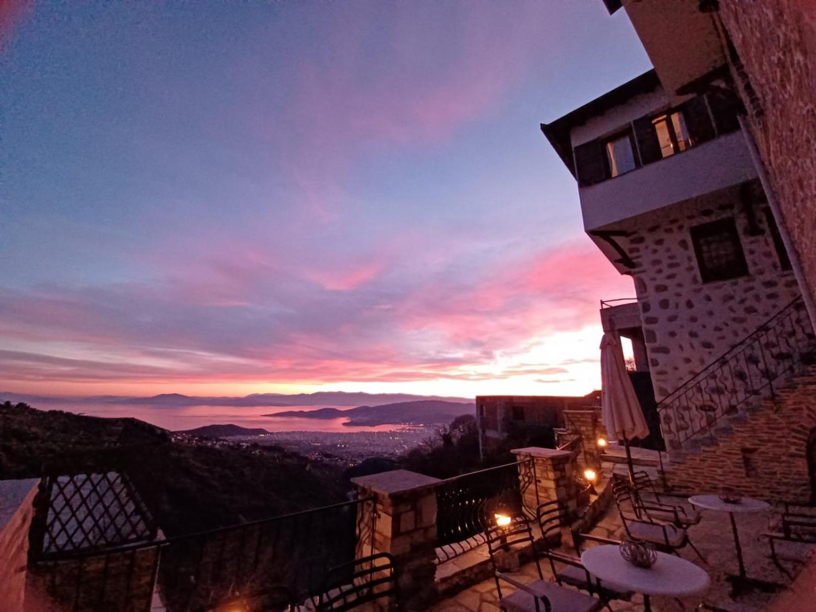 Archontiko Anemos Hotel Makrinítsa Buitenkant foto